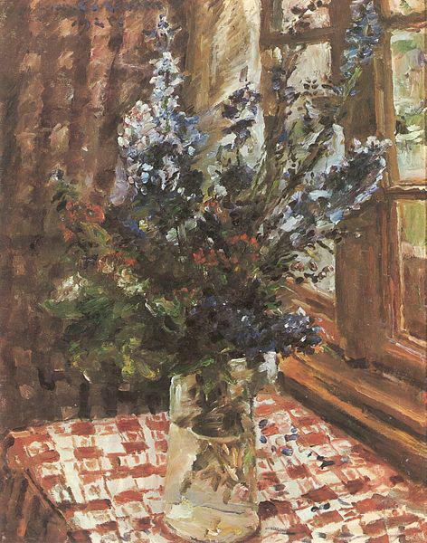 Lovis Corinth Rittersporn oil painting image